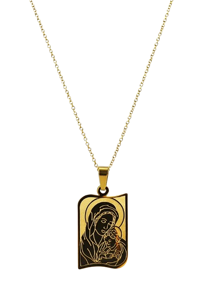 Náhrdelník Madona s dieťaťom – symbol viery a ochrany